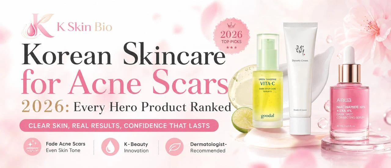 Korean Skincare for Acne Scars 2026